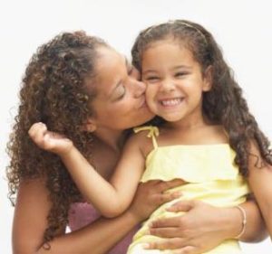 Foster Mom with Foster Child Foster Parent with Happy Foster Child